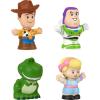 imageFisherPrice Little People Toddler Toys Disney Pixar Toy Story Figure Pack with 4 Characters for Pretend Play Kids Ages 18 Months