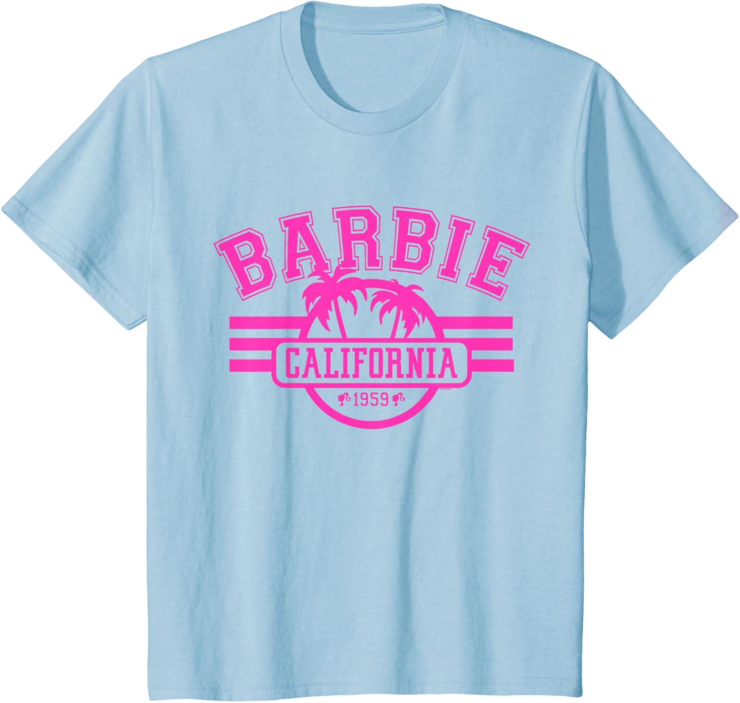imageBarbie Barbie California TShirtBaby Blue