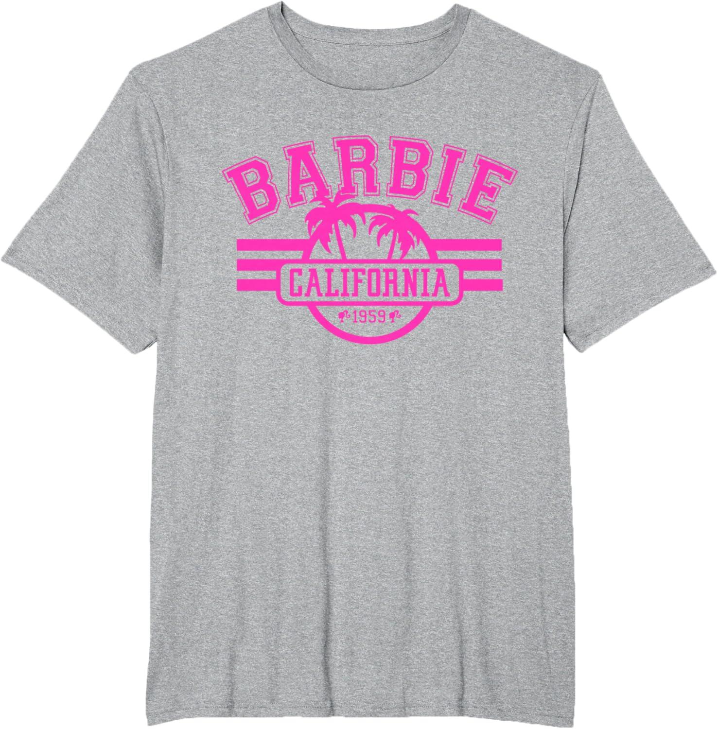imageBarbie Barbie California TShirtHeather Grey