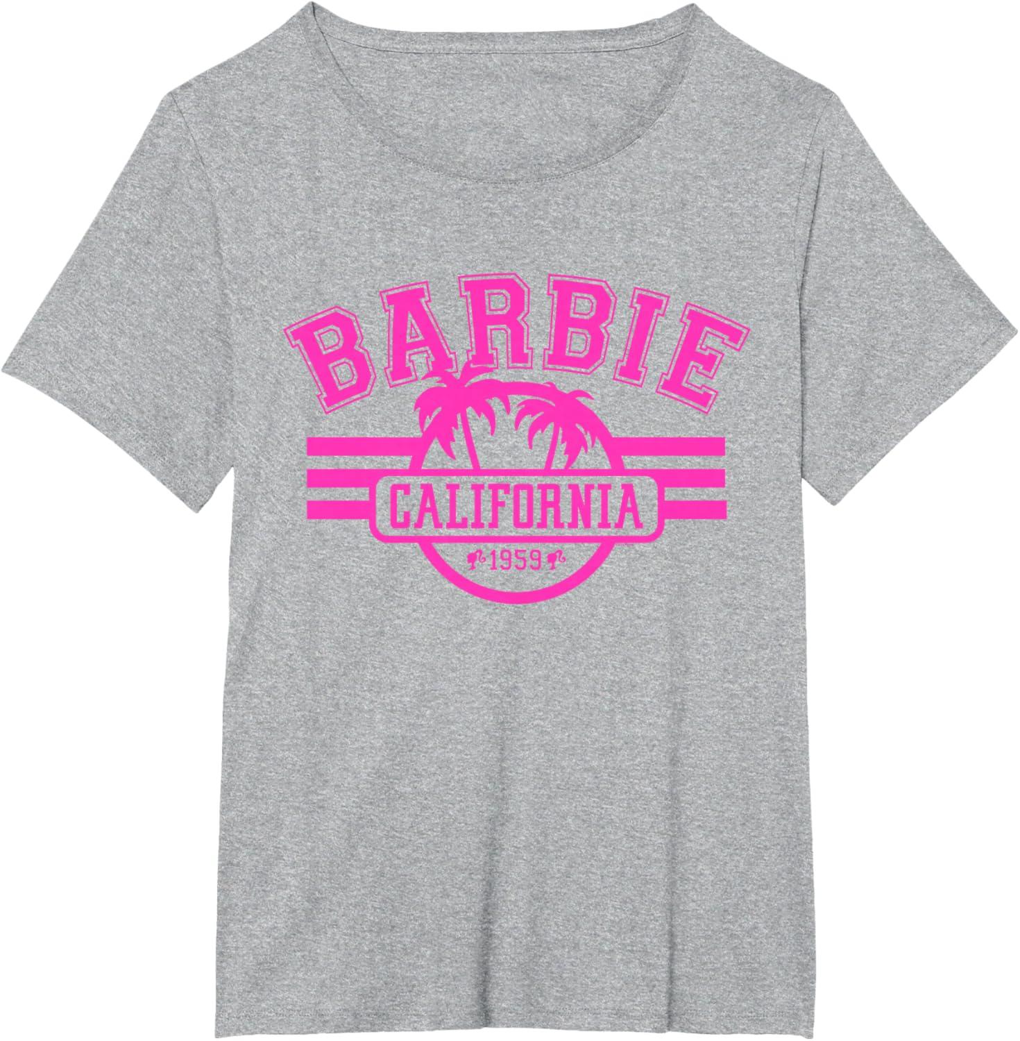 imageBarbie Barbie California TShirtHeather Grey