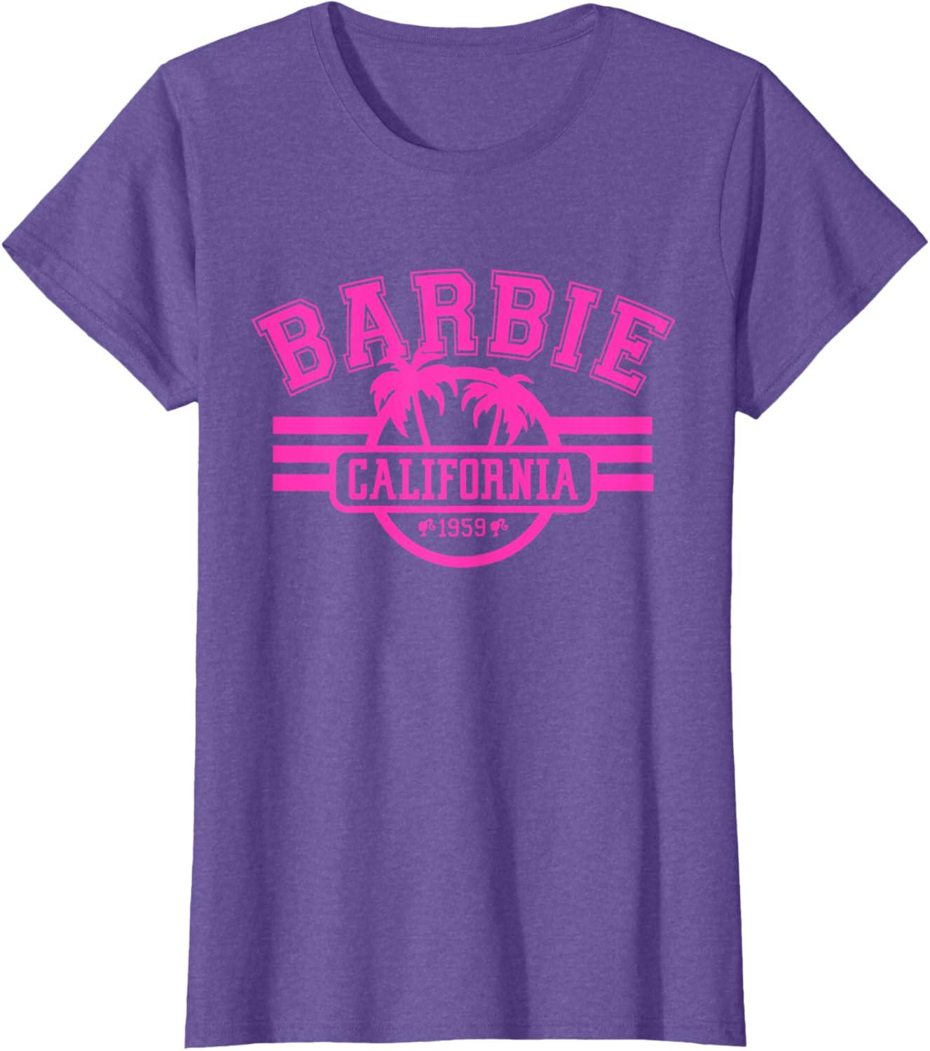 imageBarbie Barbie California TShirtPurple Heather
