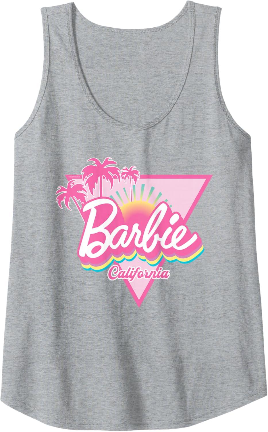 imageBarbie California Tank TopHeather Grey