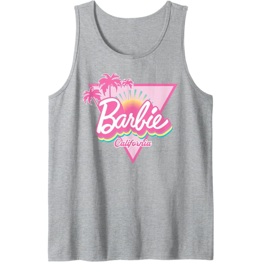 imageBarbie California Tank TopHeather Grey