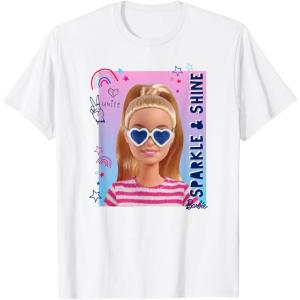 Barbie – Americana Sparkle & Shine T-Shirt(White)
