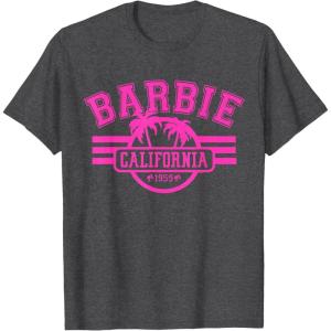 Barbie – Barbie California T-Shirt(Dark Heather Grey)