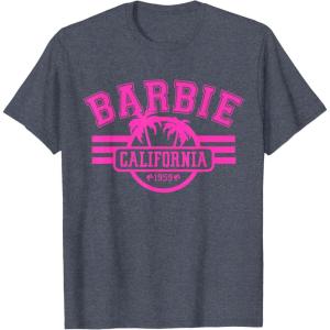 Barbie – Barbie California T-Shirt(Heather Blue)