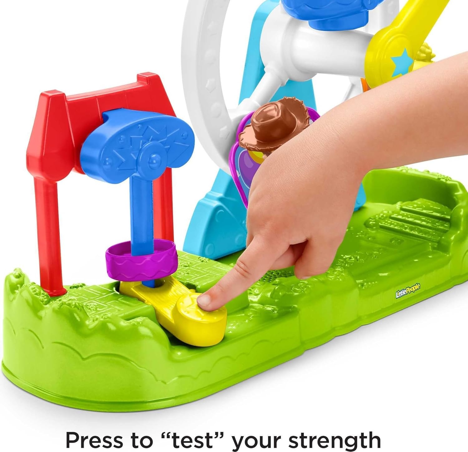 imageFisherPrice Little People Toddler Toys Disney amp Pixar Toy Story Ferris Wheel Playset with Woody amp Ducky Figures for Kids Ages 18 Months Amazon Exclusive
