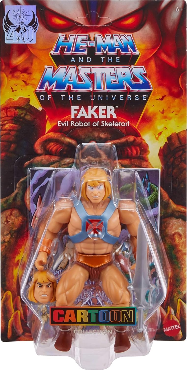 imageMasters of the Universe Origins Action Figure BuzzOff Cartoon Collection 55inch 1980s TV Bee Leader Winged amp Goggled with JavelinFaker