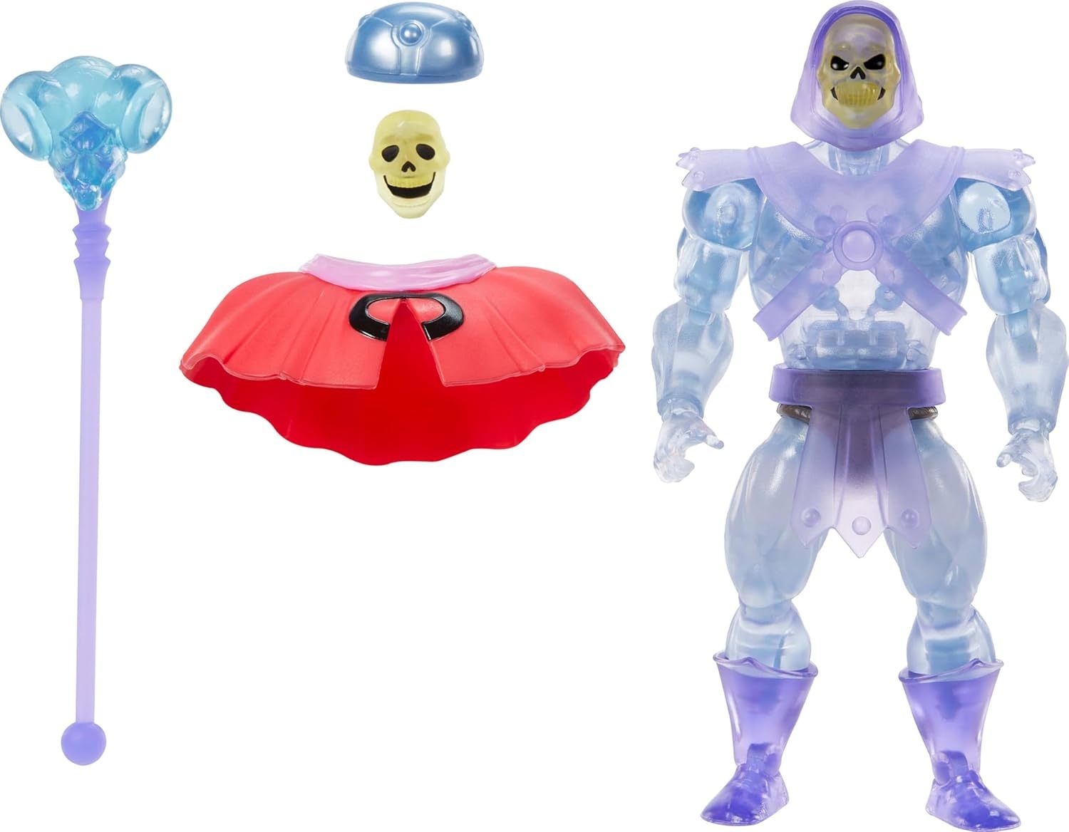 imageMasters of the Universe Origins Action Figure BuzzOff Cartoon Collection 55inch 1980s TV Bee Leader Winged amp Goggled with JavelinInvisible Skeletor