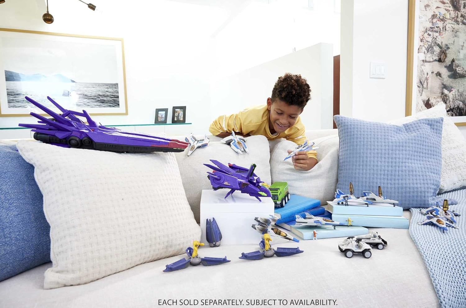 imageMattel Disney Pixar Lightyear Hyperspeed Series Mini Action Figure amp Toy Vehicle Set Buzz Lightyear amp XL15 Spaceship