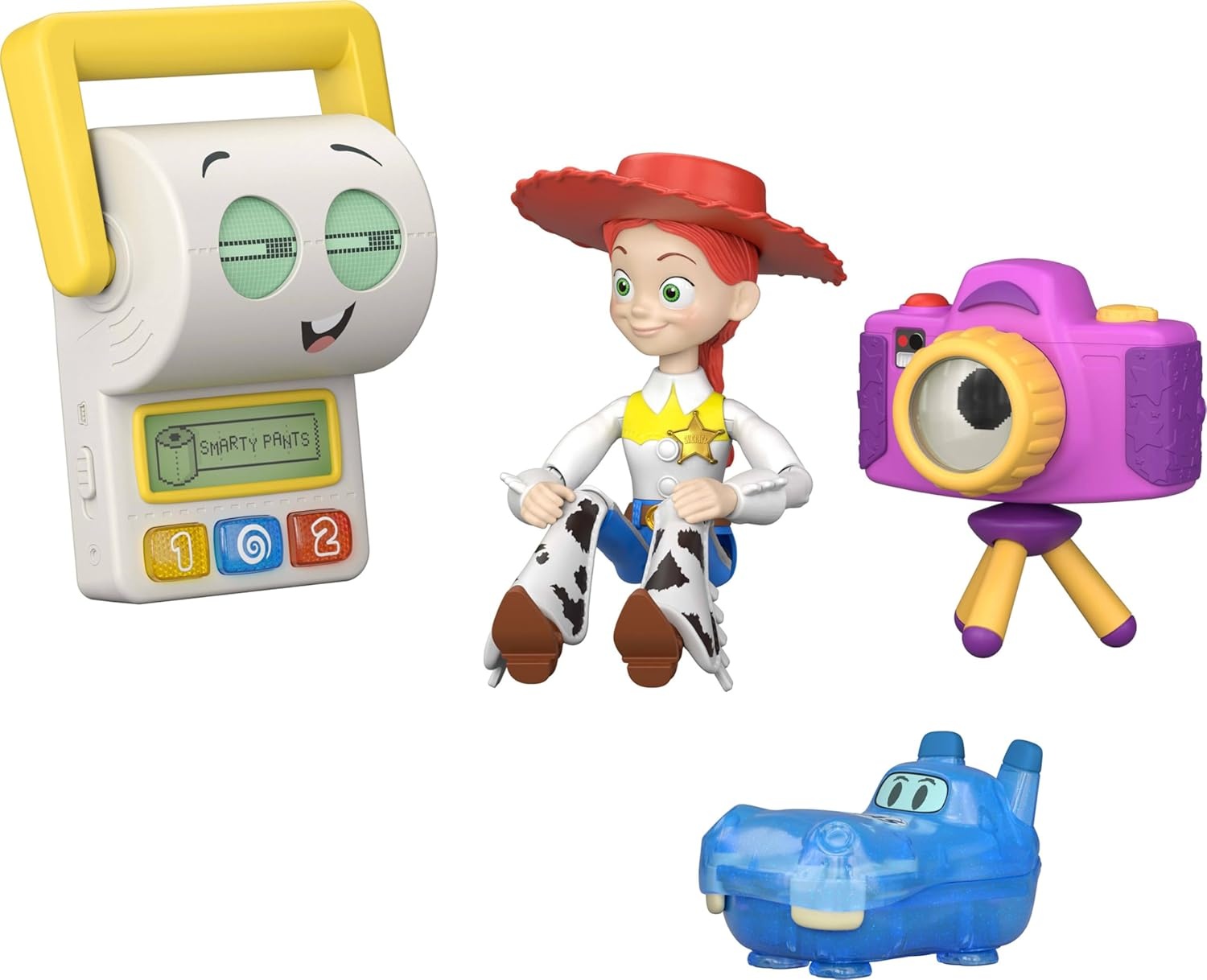 imageMattel Disney and Pixar Toy Story 5 Action Figures Multipack Playscale 7 Inch Posable Movie Accurate Toys Jessie amp Double A Team