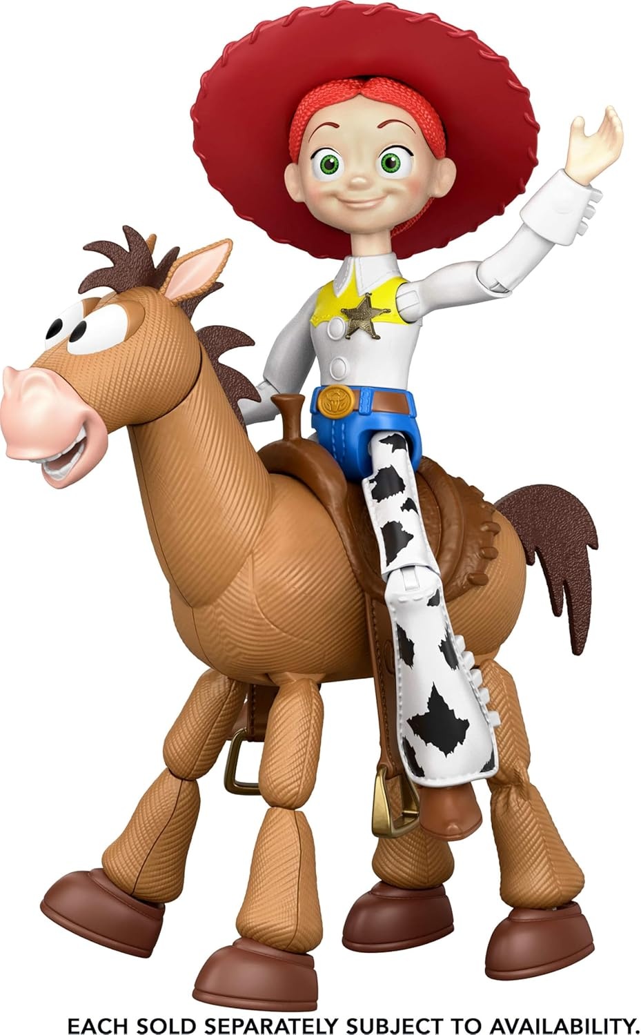 imageMattel Disney and Pixar Toy Story 5 Critter Talk Jessie 12 Inch Posable Action Figure Toy amp Jimmy Dean 35 Plus Movie Sounds amp Phrases