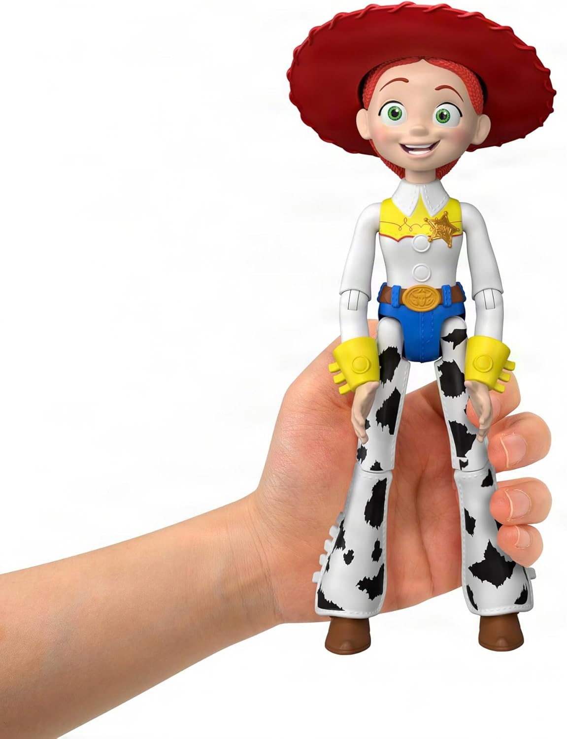 imageMattel Disney and Pixar Toy Story 5 Critter Talk Jessie 12 Inch Posable Action Figure Toy amp Jimmy Dean 35 Plus Movie Sounds amp Phrases