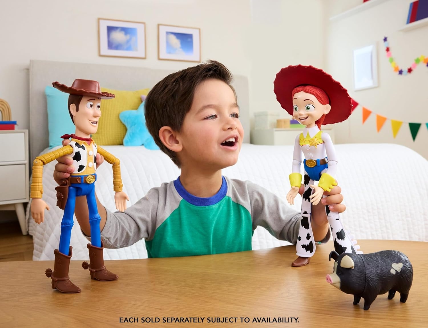 imageMattel Disney and Pixar Toy Story 5 Critter Talk Jessie 12 Inch Posable Action Figure Toy amp Jimmy Dean 35 Plus Movie Sounds amp Phrases