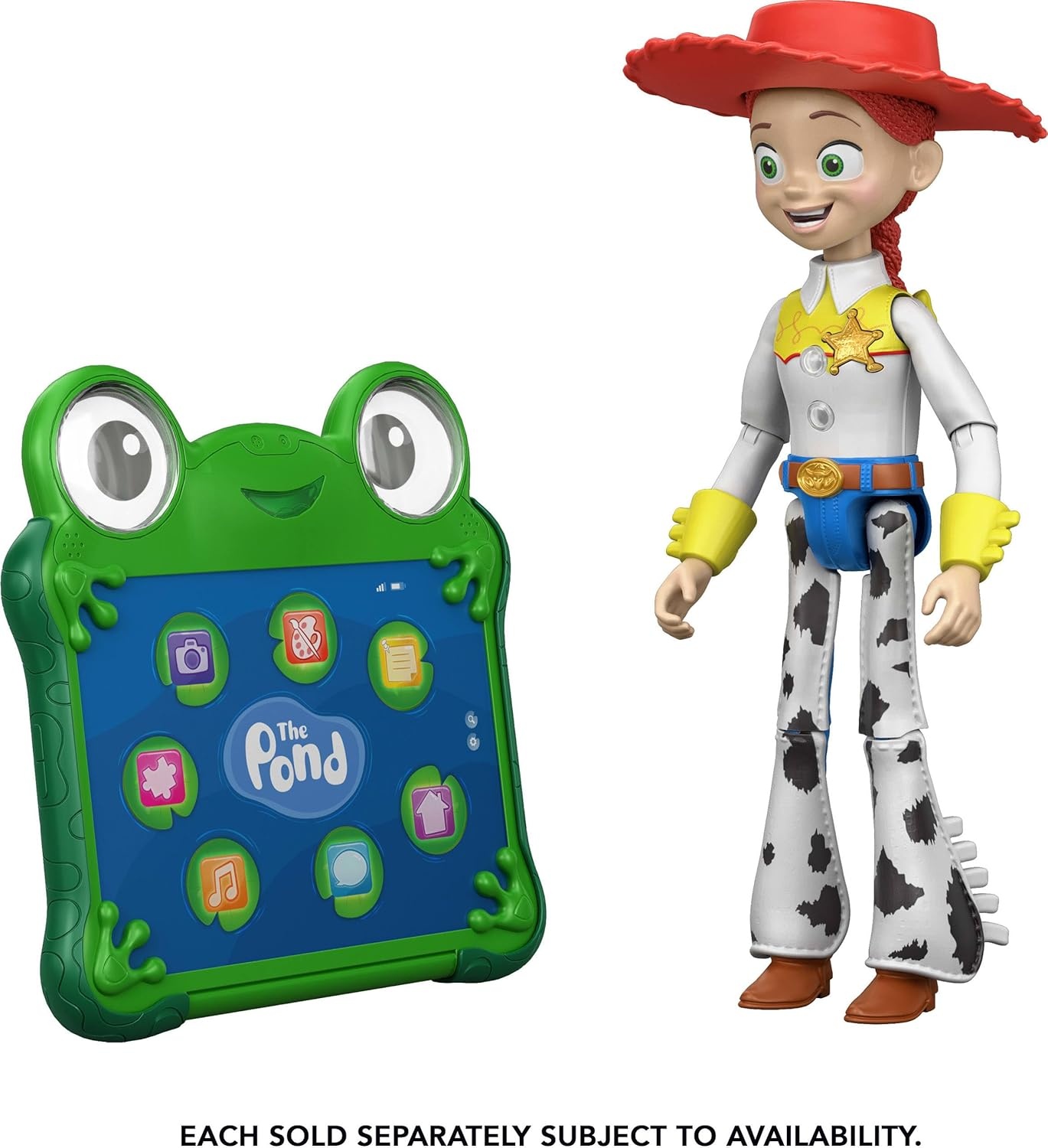 imageMattel Disney and Pixar Toy Story 5 Interactables Figure Lilypad 6 Inch Playscale Movie Phrases amp Converses with Other Characters in LineJessie