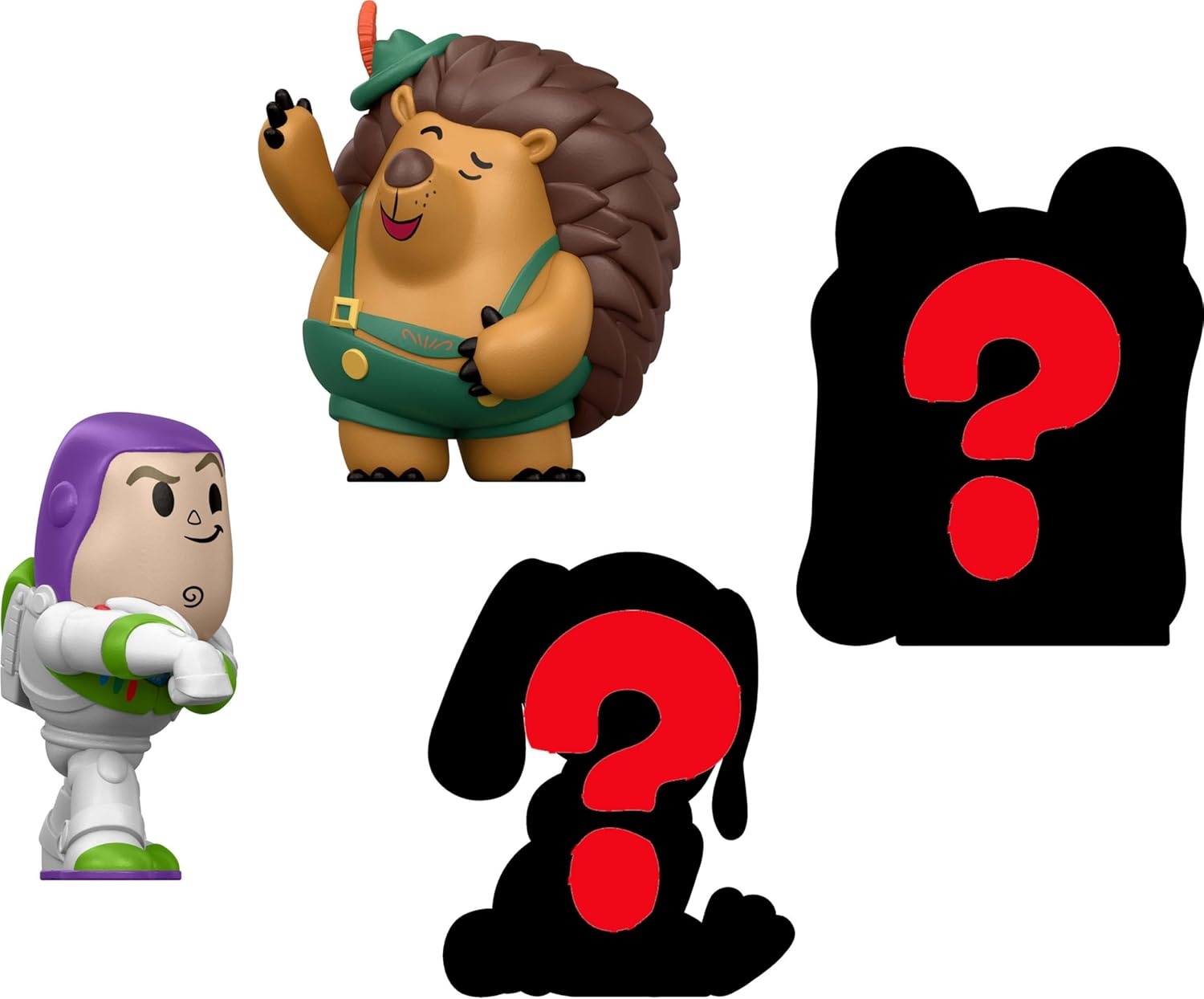 imageMattel Disney and Pixar Toy Story 5 Mini Figures Multipacks 4 Small Stars Movie Toys in Themed Group 2 Characters Shown amp 2 Hidden Unpack Surprise
