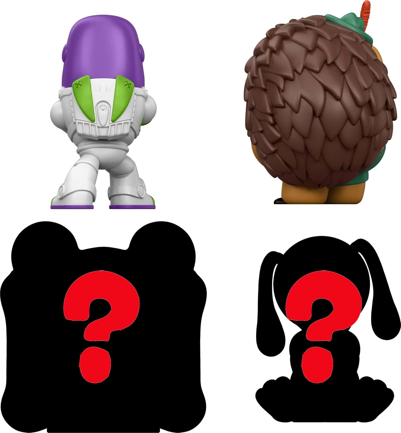 imageMattel Disney and Pixar Toy Story 5 Mini Figures Multipacks 4 Small Stars Movie Toys in Themed Group 2 Characters Shown amp 2 Hidden Unpack Surprise
