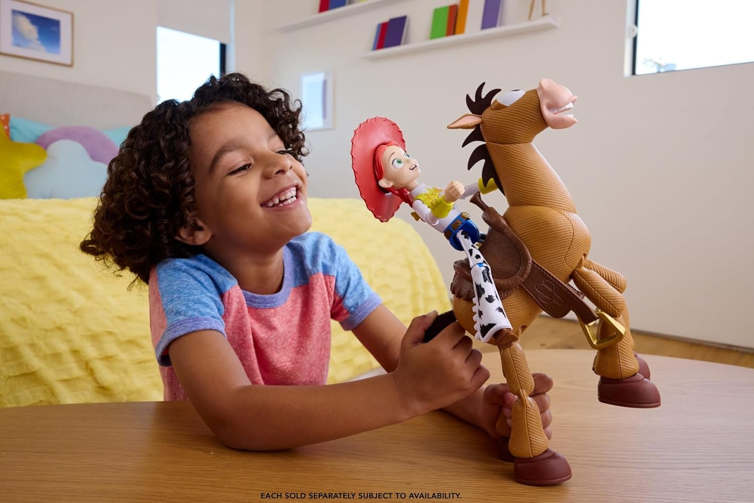 imageMattel Disney and Pixar Toy Story 5 Roundup Bullseye Activation Feature Figure and Sounds with Rideable Saddle for Figures Figures Sold Separately