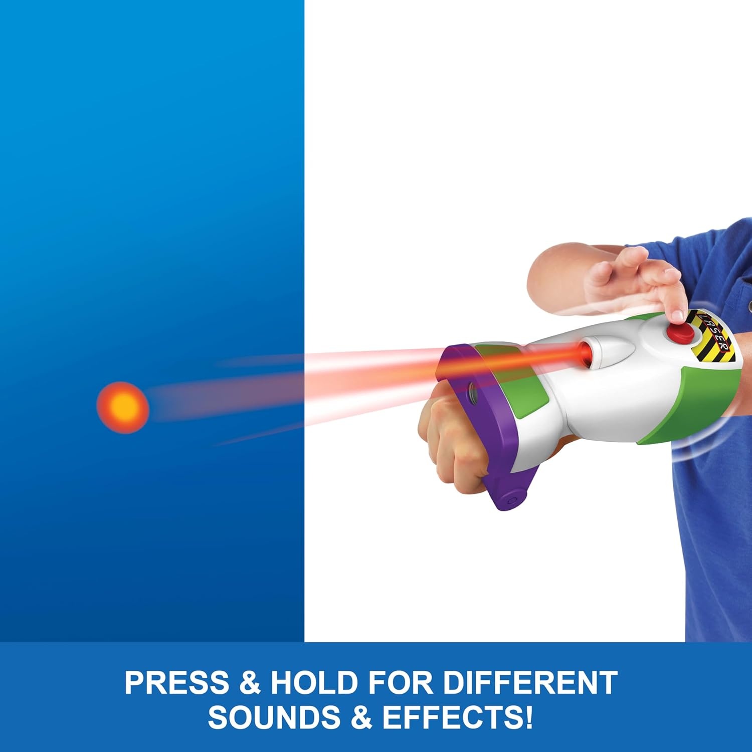 imageMattel Disney and Pixar Toy Story 5 Space Ranger Laser Gauntlet Buzz Lightyear Roleplay Item with Lights Vibrations 35 Sounds and Phrases