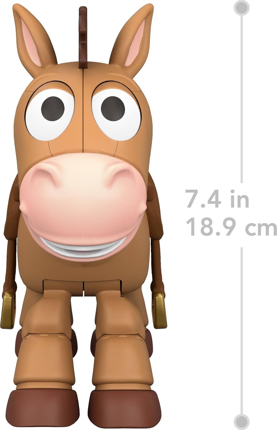 imageMattel Disney and Pixar Toy Story Posing Horse Figure with Sounds Lil Partner Bullseye Touch Activated Play Positions