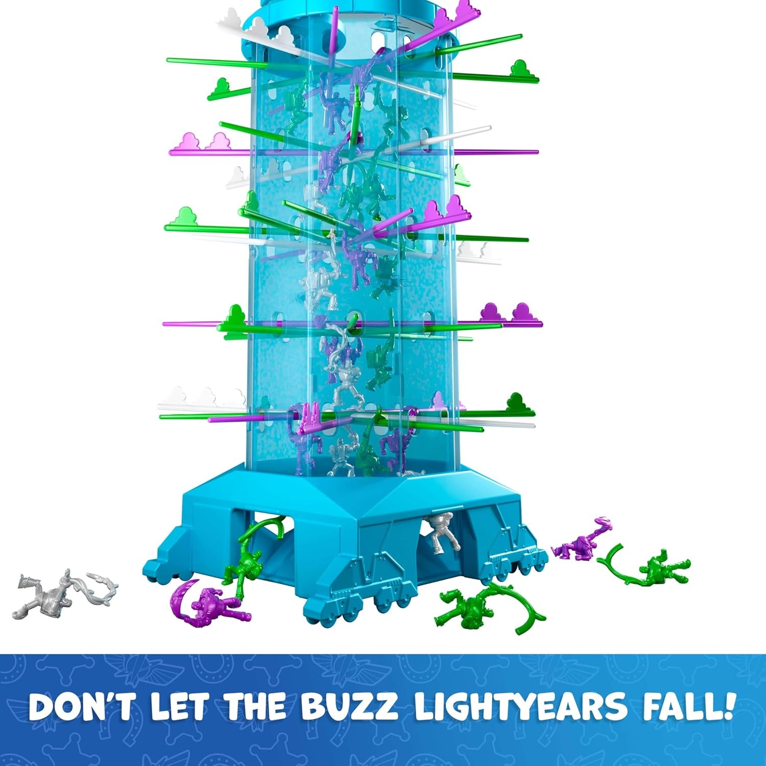 imageMattel Games Kerplunk Disney and Pixars Toy Story 5 Kids amp Family Game with Buzz Lightyears and Inspired by the Movie for 2 to 4 Players Ages 5