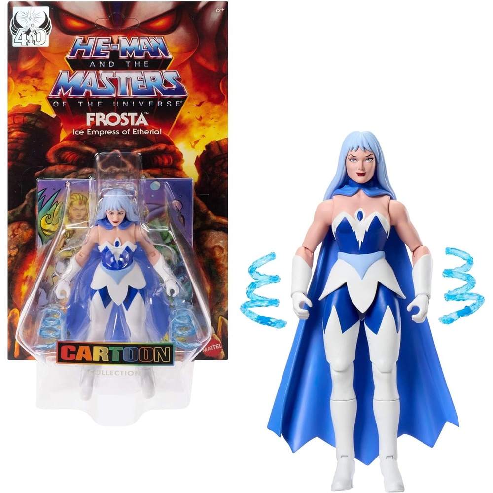 imageMasters of the Universe Origins Action Figure BuzzOff Cartoon Collection 55inch 1980s TV Bee Leader Winged amp Goggled with JavelinFrosta