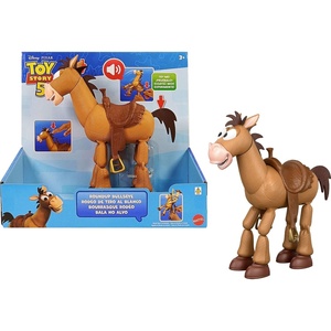 ​Mattel Disney and Pixar Toy Story 5 Roundup Bullseye Activation Feature Figure and Sounds with Rideable Saddle for Figures (Figures Sold Separately)
