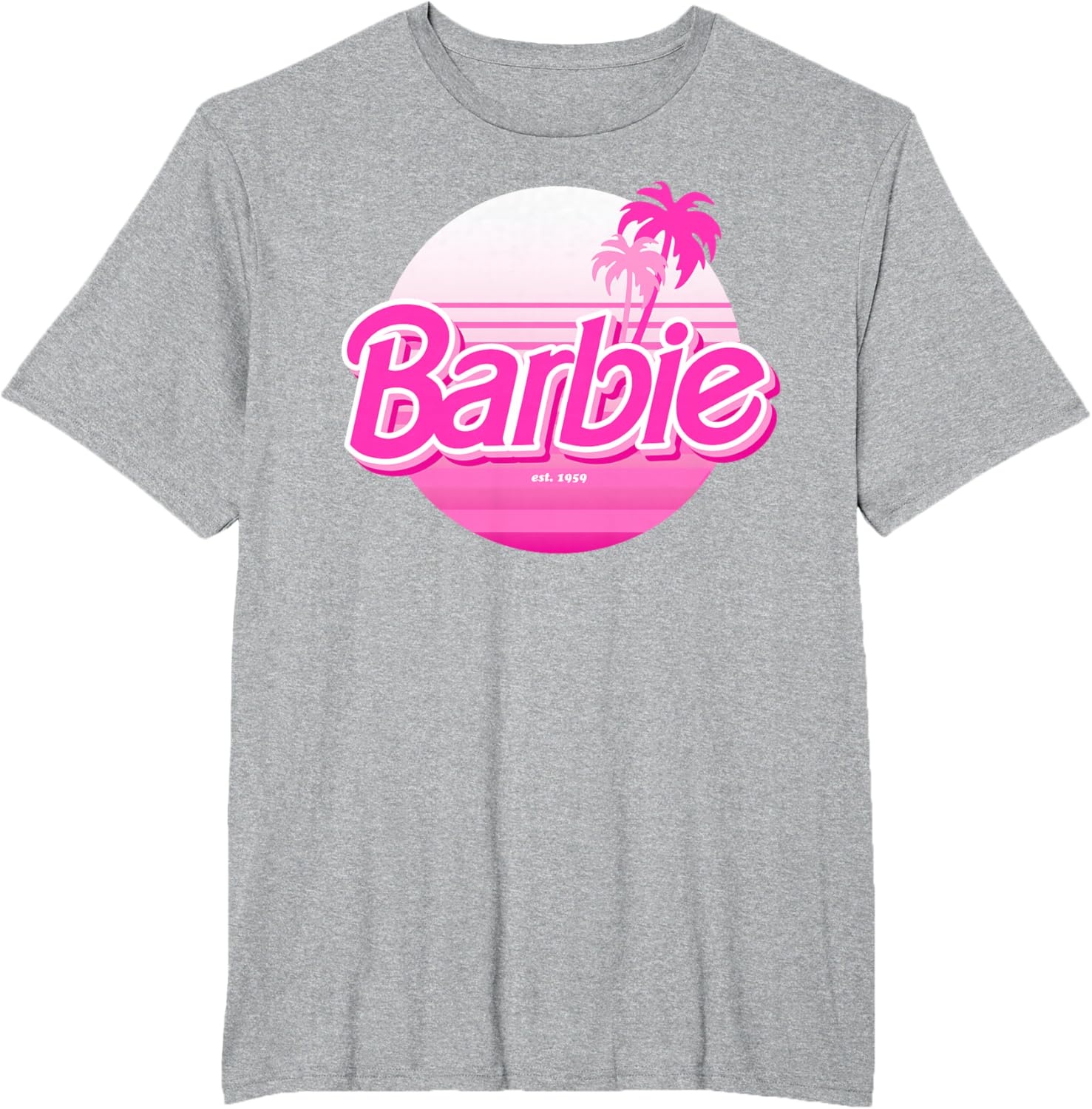 imageBarbie Barbie Summer Logo TShirtHeather Grey