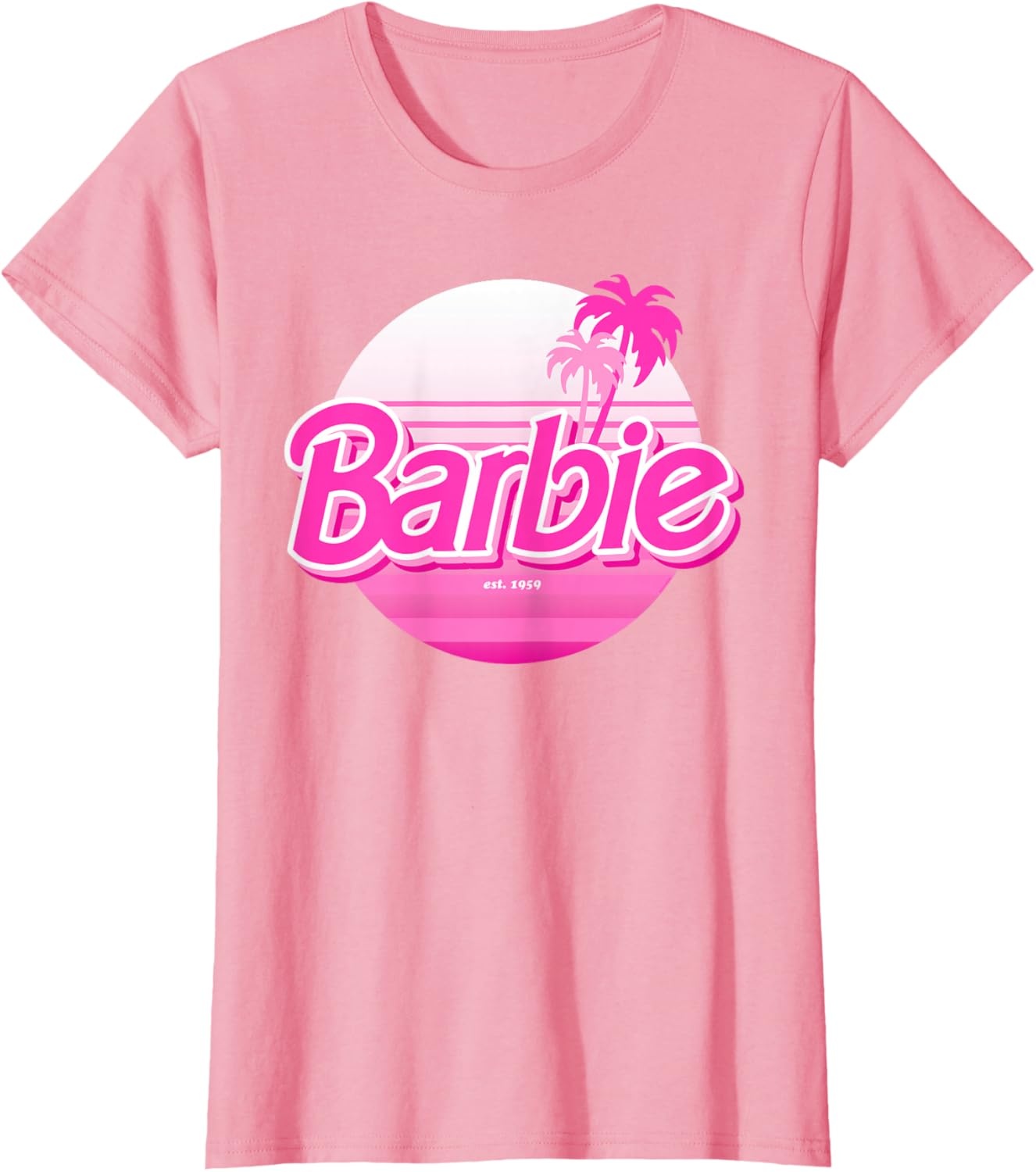 imageBarbie Barbie Summer Logo TShirtPink