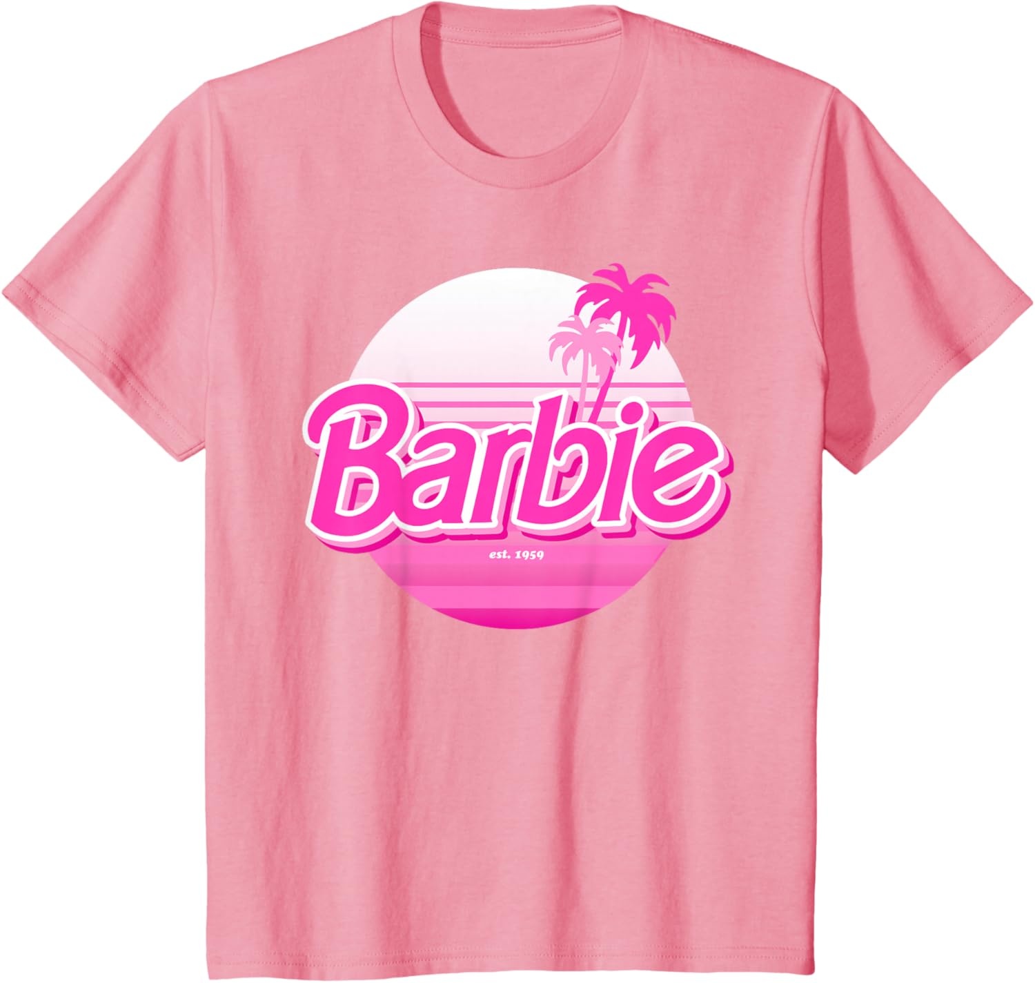 imageBarbie Barbie Summer Logo TShirtPink