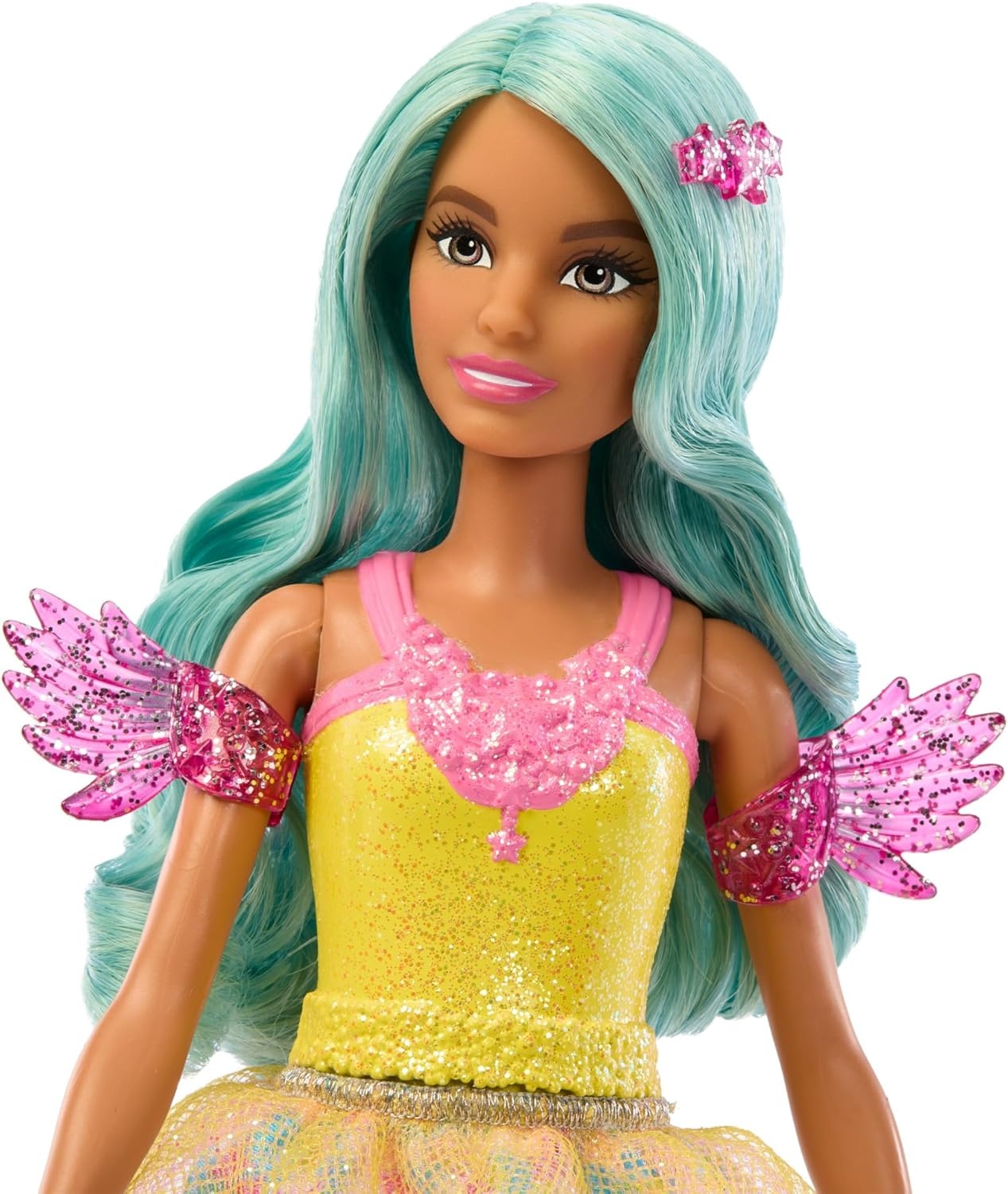 imageBarbie A Touch of Magic Doll amp Accessories Set Teresa Fashion Doll with Fantasy Outfit Pet Leash amp Styling Pieces