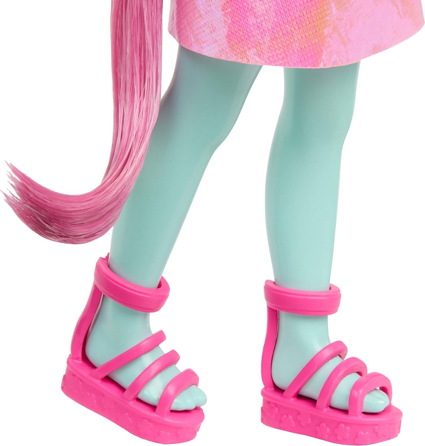 imageBarbie Chelsea Unicorn Small Doll 6Inch with Purple Hair Wearing Removable Tail Shoes amp Hair Accessory 6inch ToyPink Hair