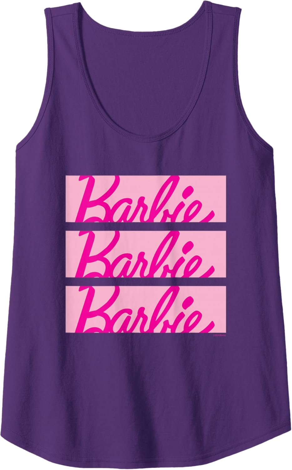 imageBarbie Classic Multi Logo Tank TopPurple