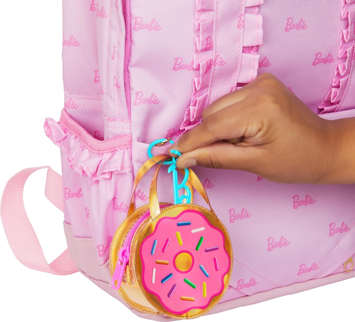 imageBarbie Clothes amp Accessories Deluxe SunglassesShaped Bag with Keychain Multicolor Gingham Dress amp Summery Accessories for Fashion DollsCandytopia