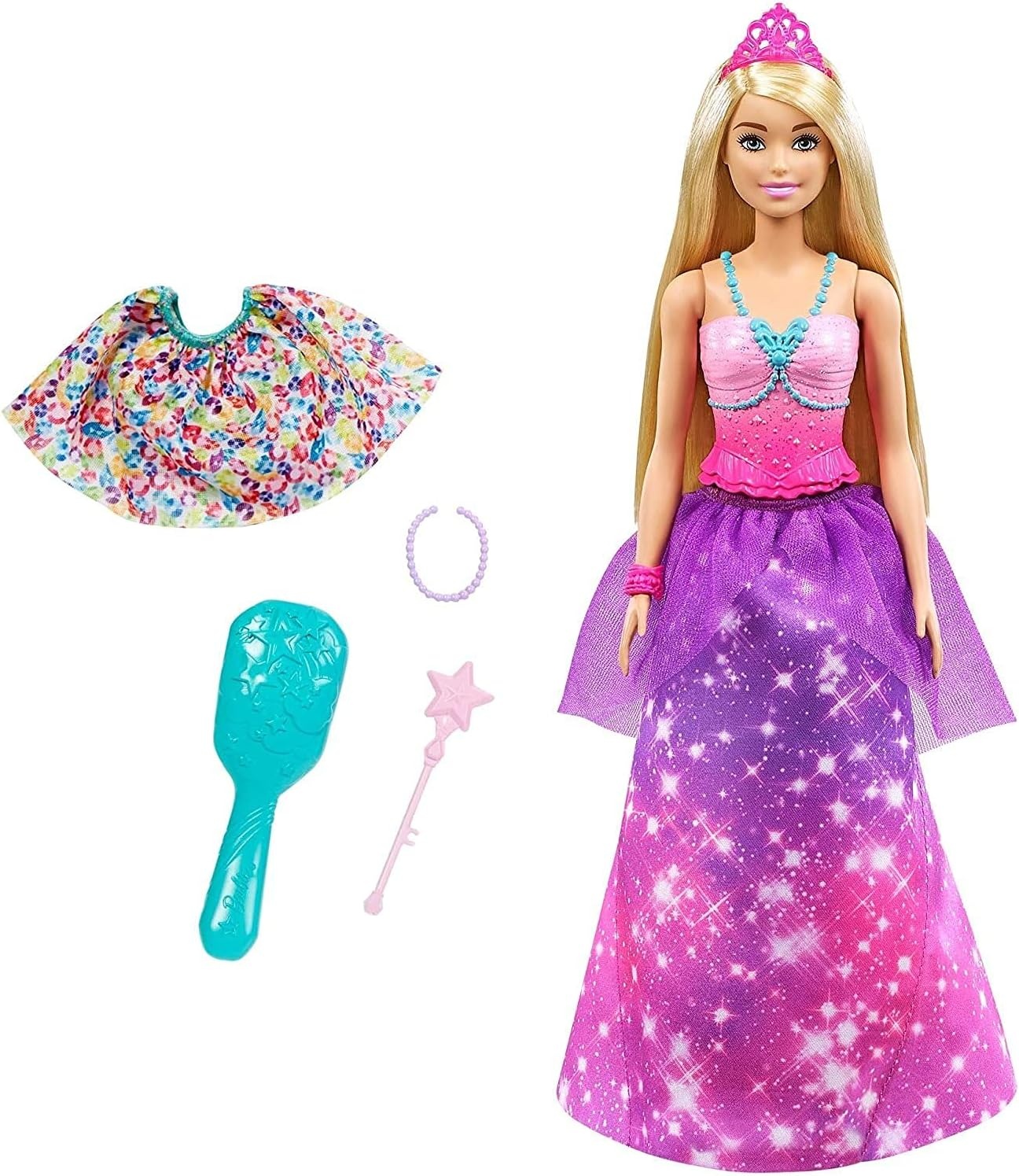imageBarbie Club Chelsea DressUp Doll 6inch Brunette in Cake Costume with Pet and Accessories for 3 to 7 Year OldsMulticolor