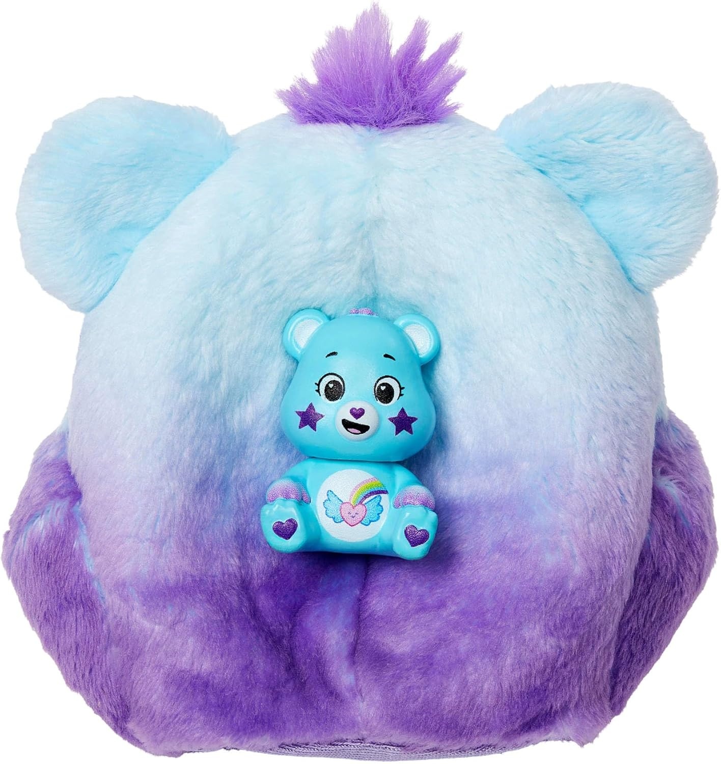 imageBarbie Cutie Reveal Care Bears Doll amp Accessories Series 2 Dream Bright Bear with 10 Surprises Including Color Change amp Mini Bear