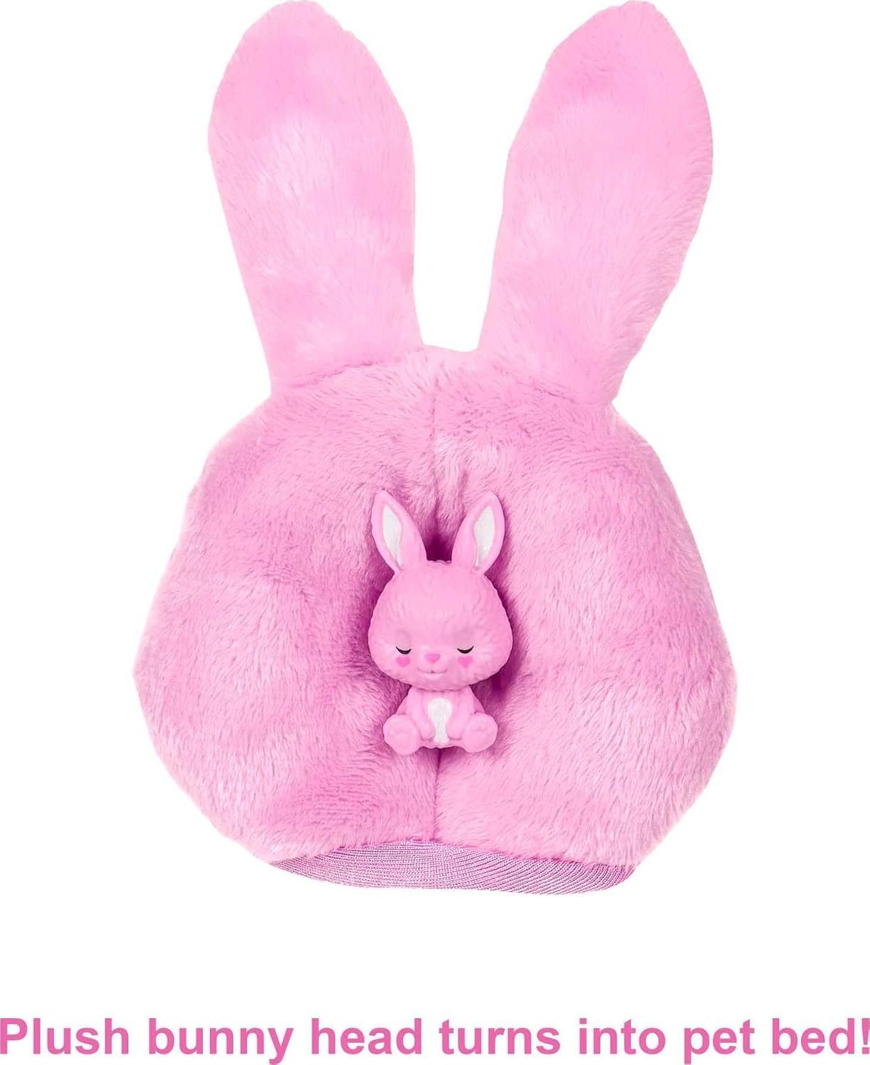 imageBarbie Cutie Reveal Fashion Doll with Bunny Plush Costume amp 10 Surprises Including Mini Pet amp Color ChangeBunny