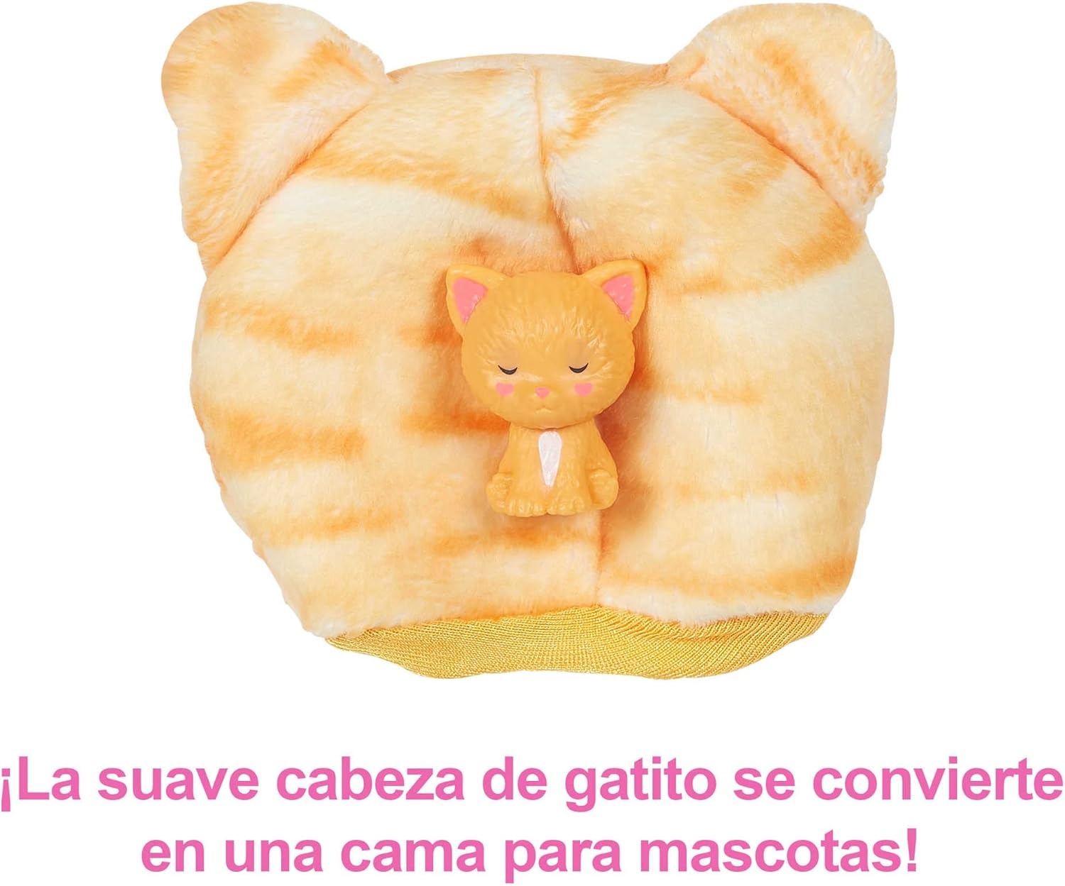 imageBarbie Cutie Reveal Fashion Doll with Bunny Plush Costume amp 10 Surprises Including Mini Pet amp Color ChangeKitten