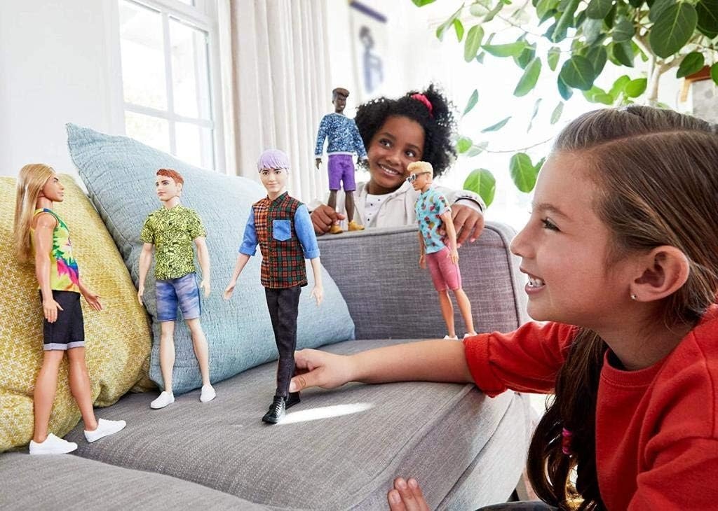 imageBarbie Fashionistas Dolls Toy for Kids 3 to 8 Years OldPurple