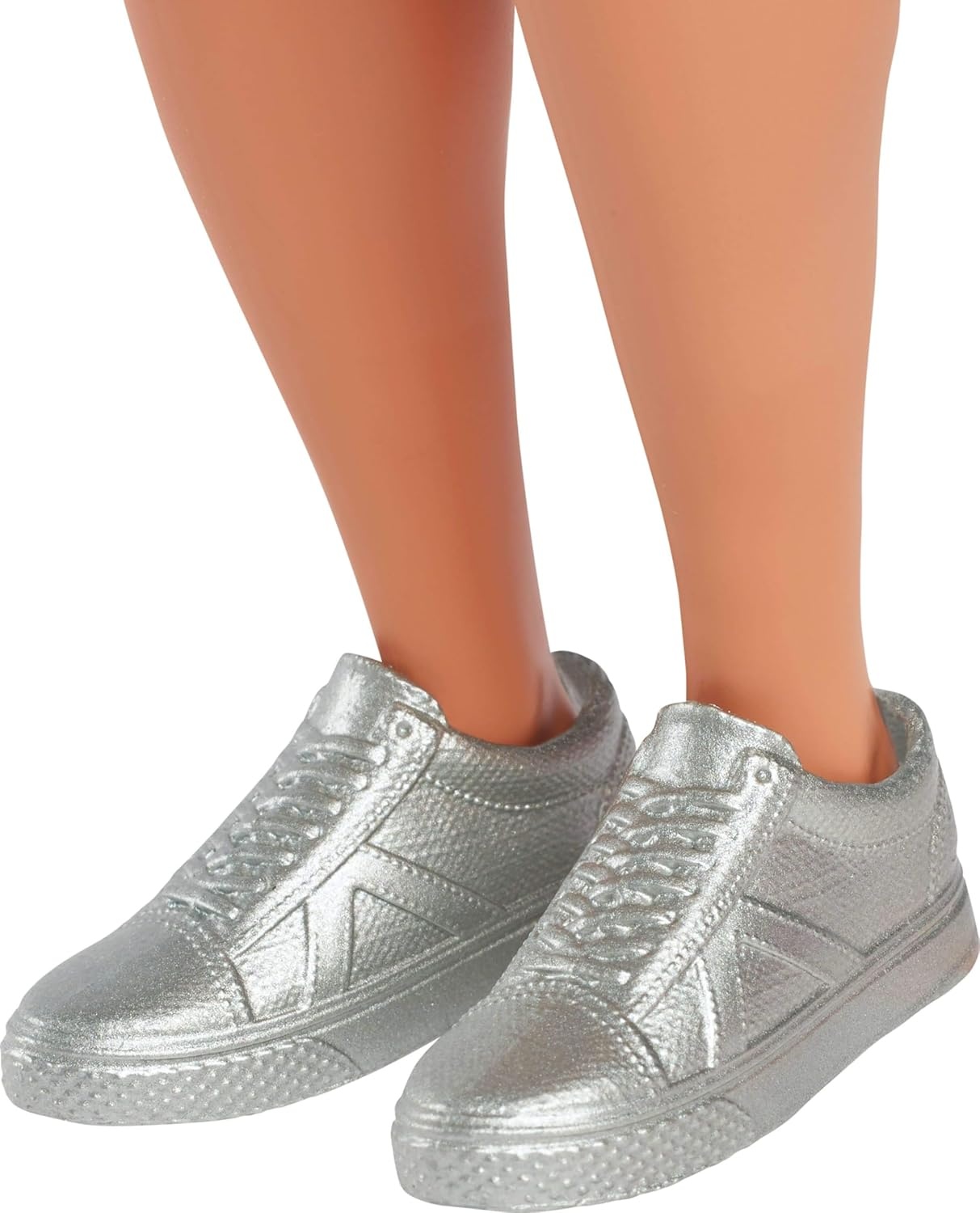 imageBarbie Fashionistas Ken Doll 236 with Black Hair Wearing Blue and Green Ombre Tank with Jean Shorts and Silver Sneakers