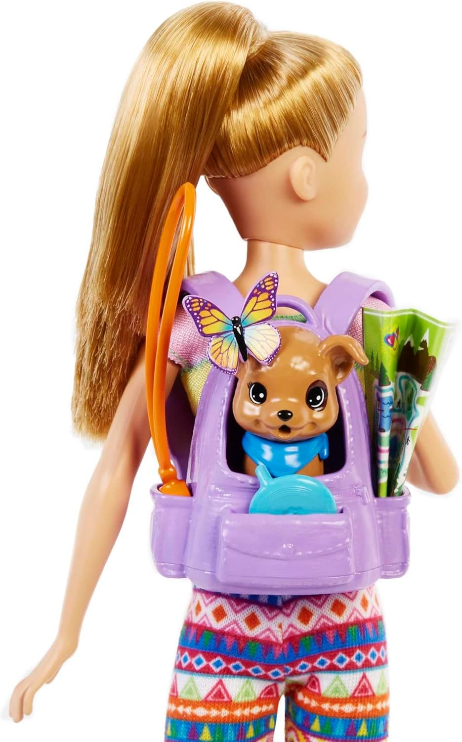 imageBarbie It Takes Two Stacie Doll amp Accessories Camping Playset with Doll Pet Tent Puppy Sticker Sheet amp AccessoriesMulti Color