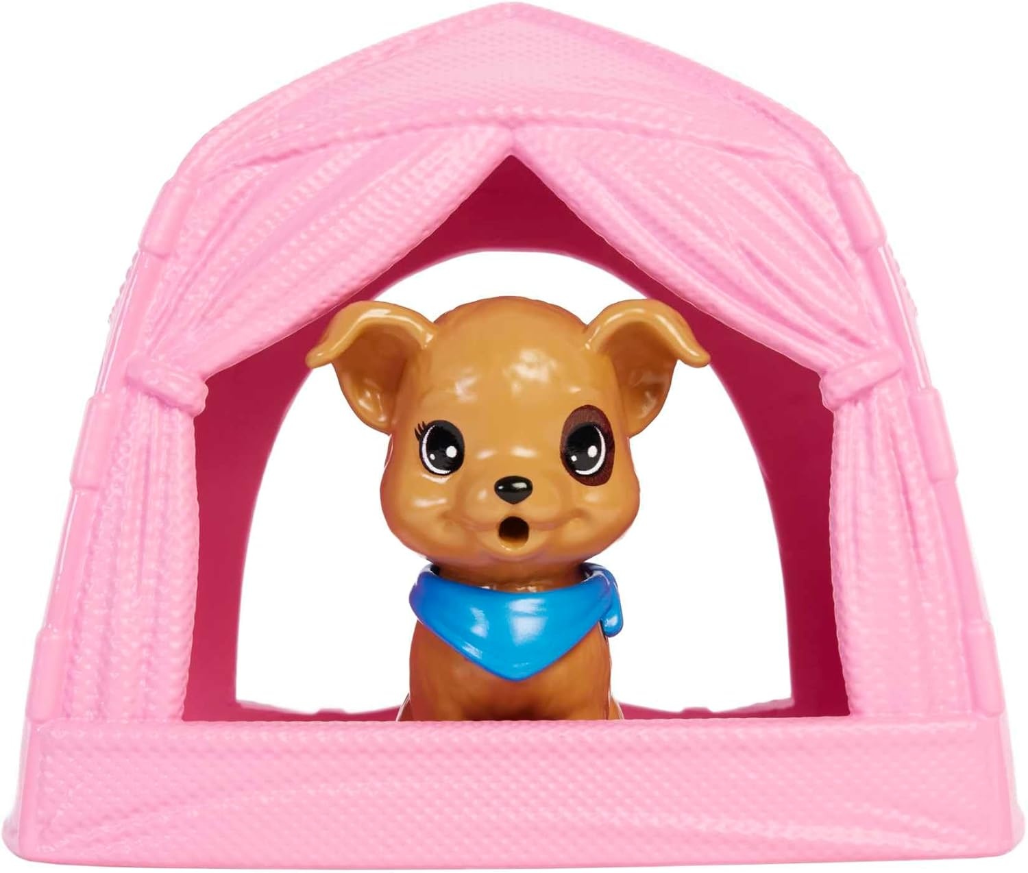 imageBarbie It Takes Two Stacie Doll amp Accessories Camping Playset with Doll Pet Tent Puppy Sticker Sheet amp AccessoriesMulti Color