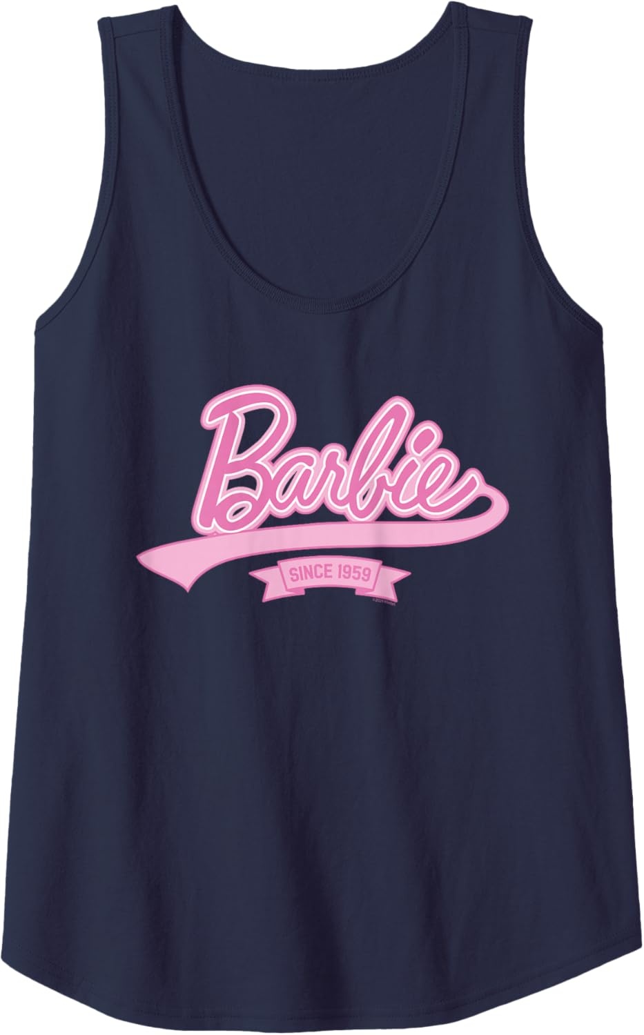 imageBarbie Logo Since 1959 Tank TopNavy Blue
