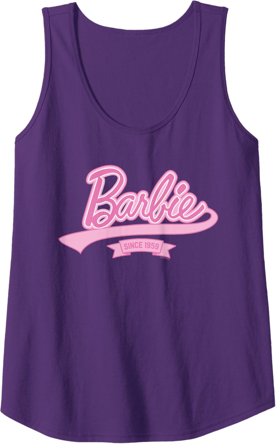imageBarbie Logo Since 1959 Tank TopPurple