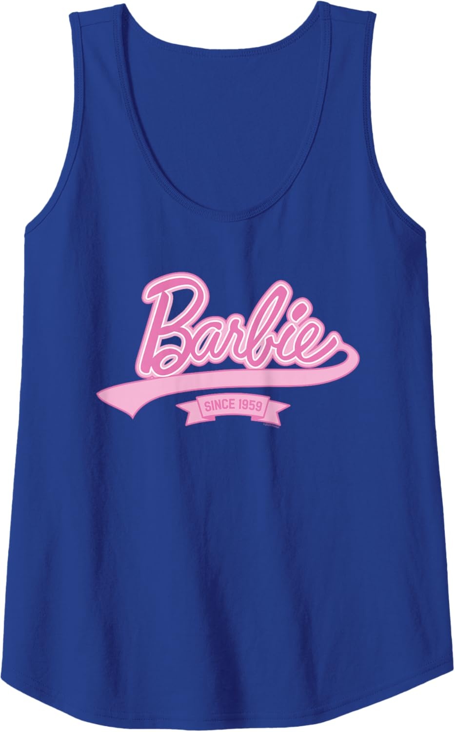 imageBarbie Logo Since 1959 Tank TopRoyal Blue