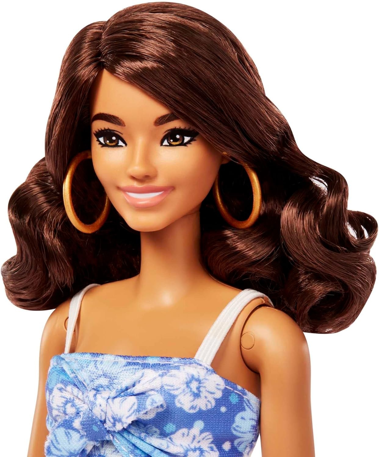 imageBarbie Loves the Ocean Doll with Natural Black Hair Wearing Pineapple Dress amp Accessories Fashion Doll amp Clothes Made from Recycled PlasticsMulticolor