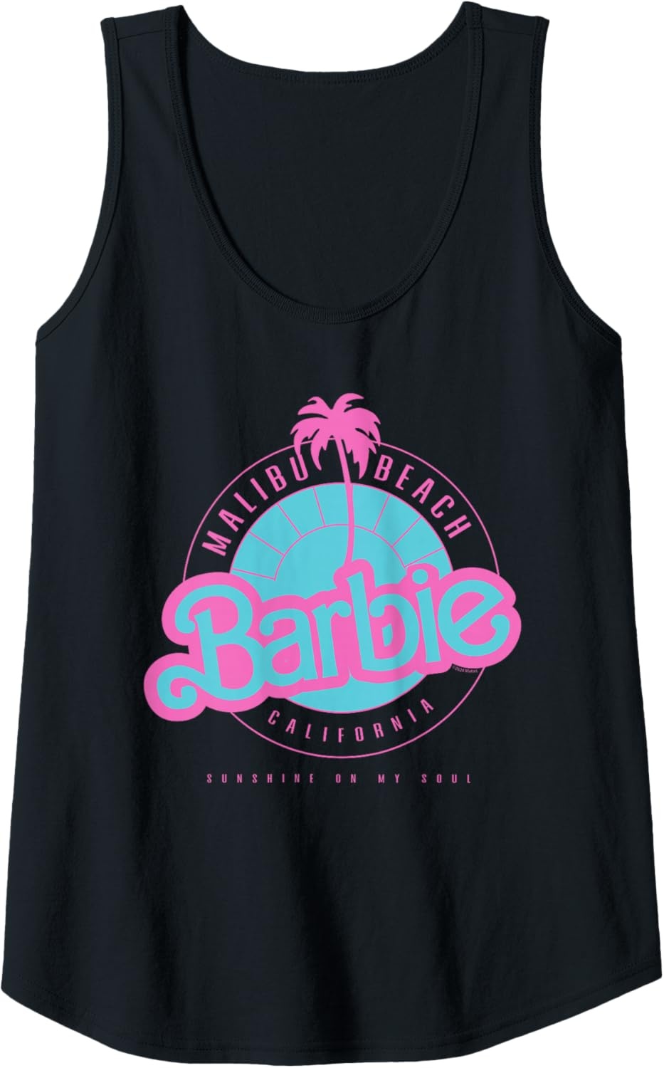 imageBarbie Malibu Beach California Tank TopBlack