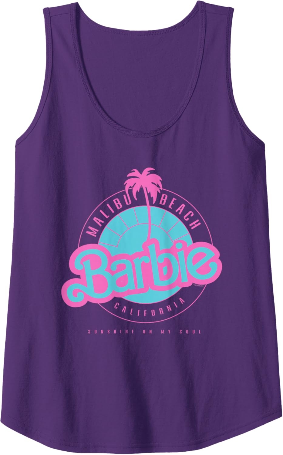 imageBarbie Malibu Beach California Tank TopPurple