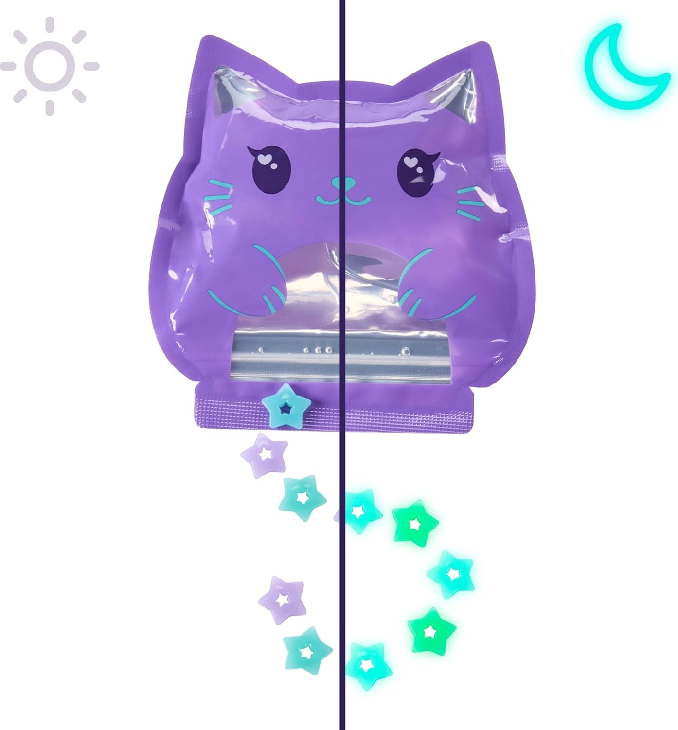 imageBarbie Party Unboxed Doll amp Accessories Sleepover Reveal Series with 7 Surprises Including GlowinTheDark Activity Blue Pajama DollPurple