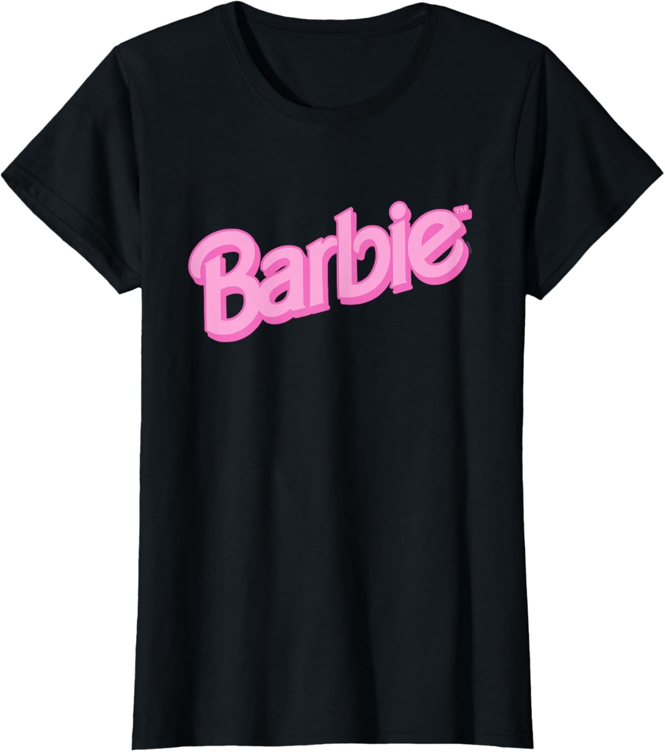 imageBarbie Pink Logo TShirtBlack